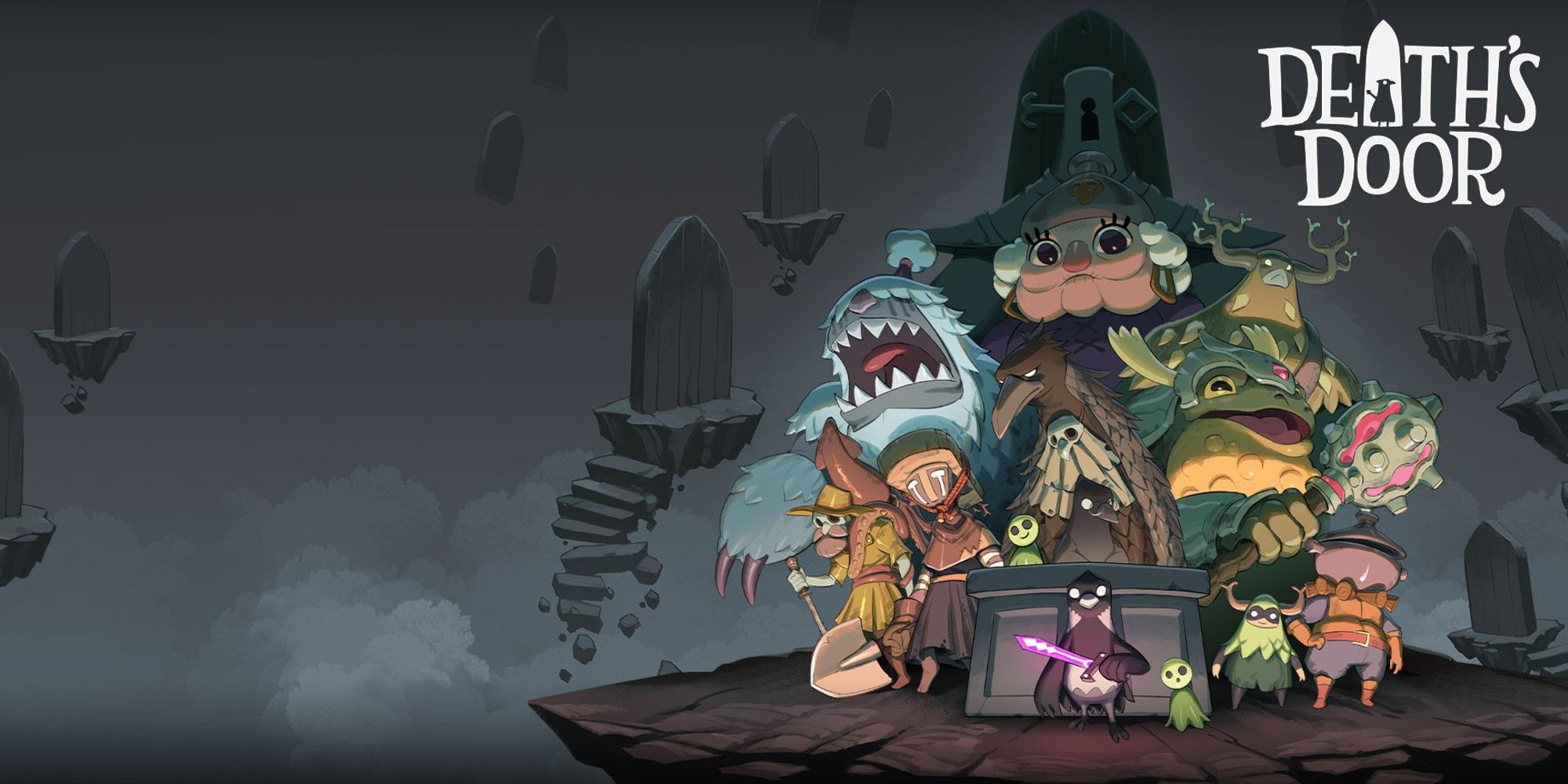 host of characters from death's door