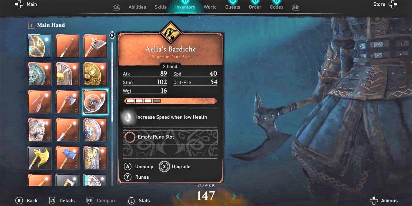 aella bardiche in Assassin's Creed Valhalla