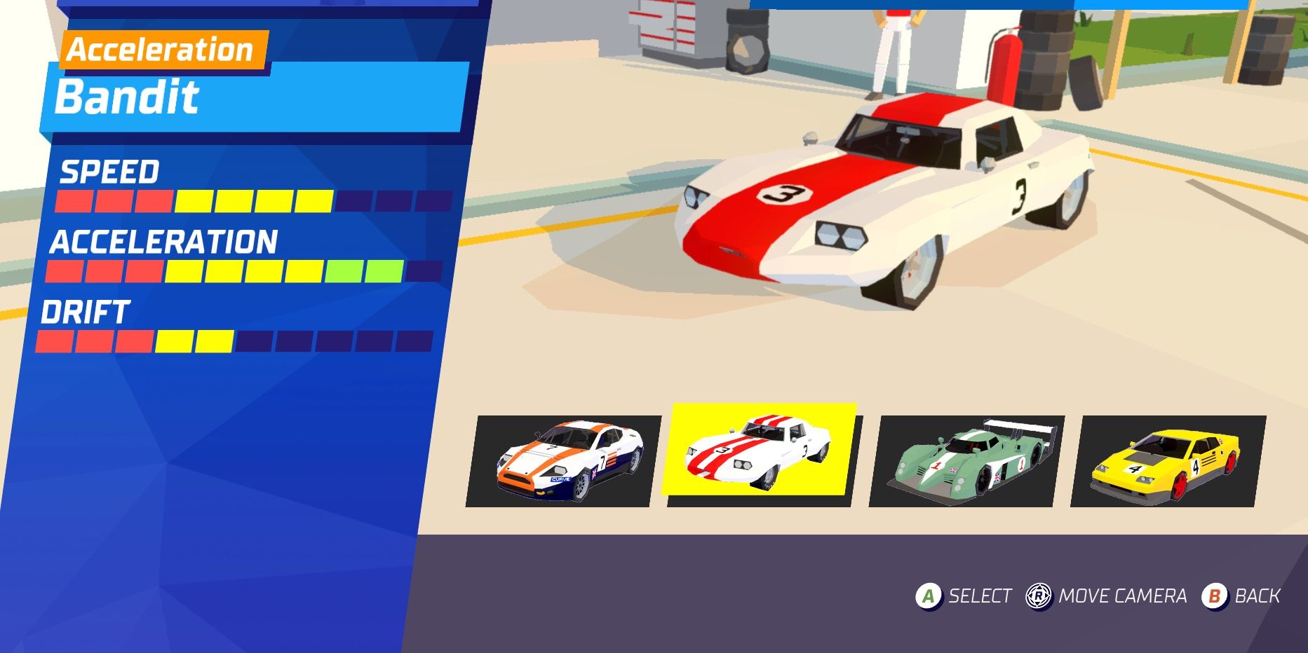 bandit - hotshot racing car Cropped