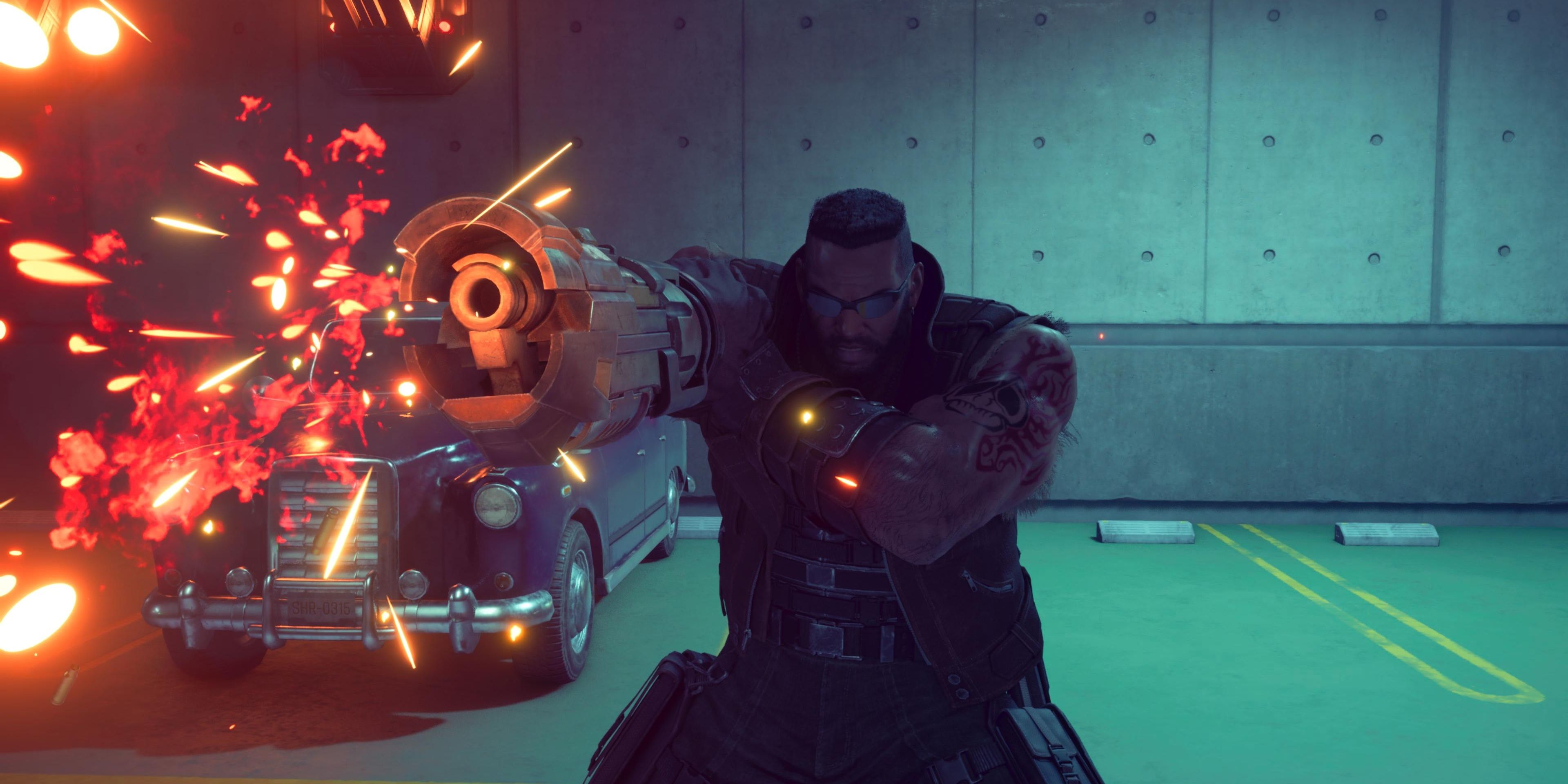 barret shooting from long distance