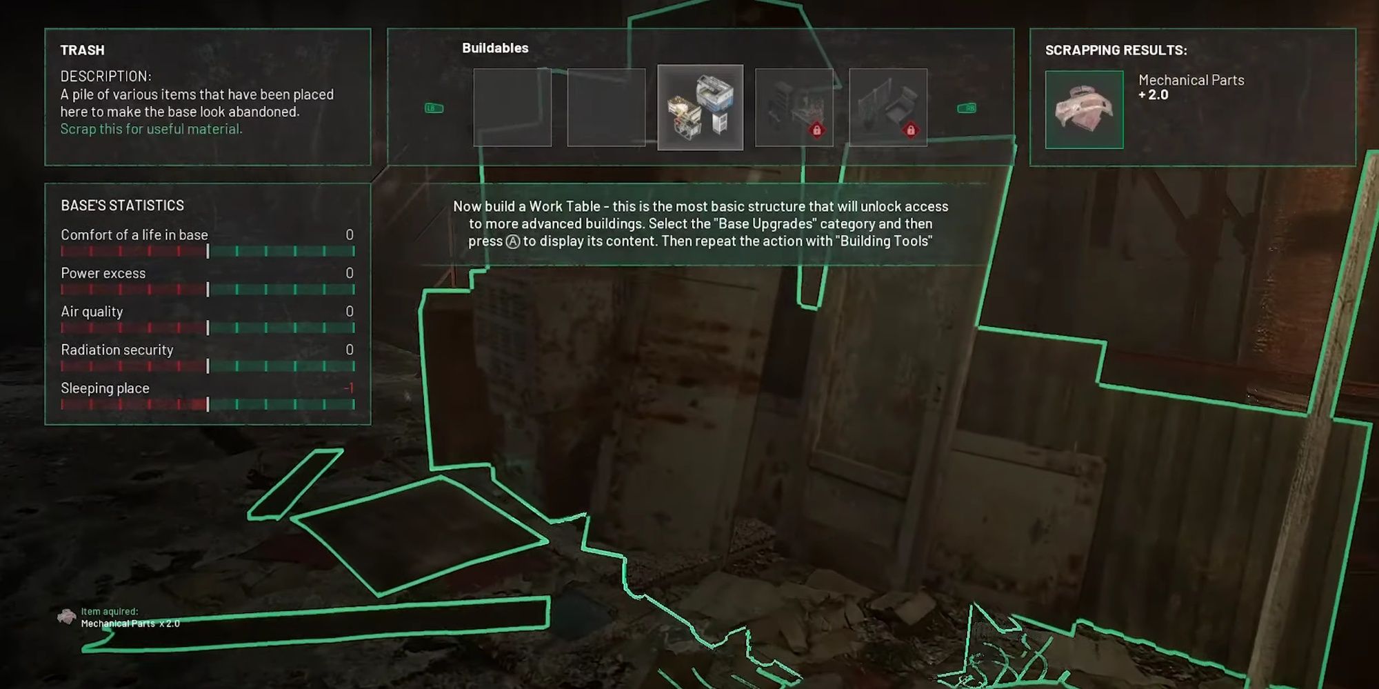 Chernobylite: Base-Building Management Trash Deletion