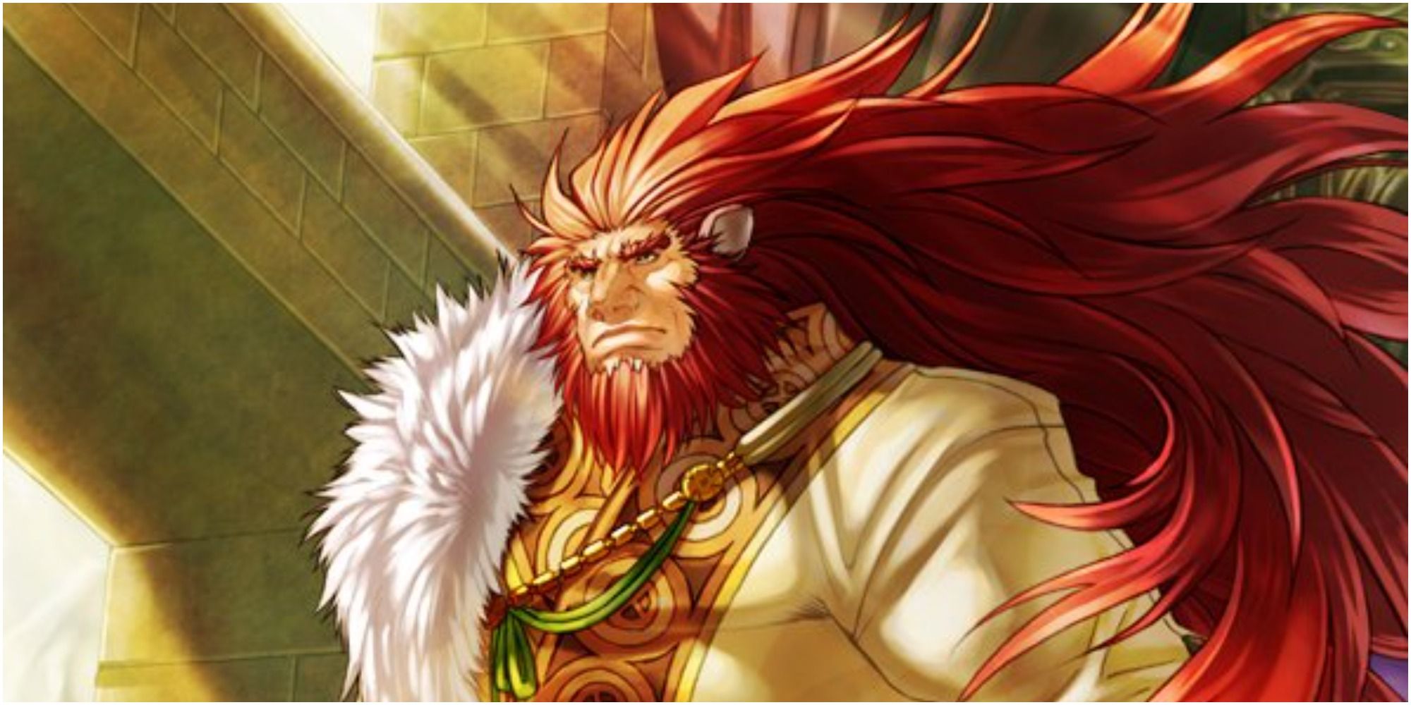 caineghis fire emblem cipher lion art