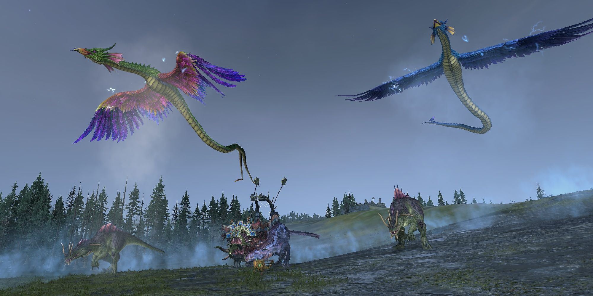 Total War: Warhammer 2 Coatls Deploying Constant Buff