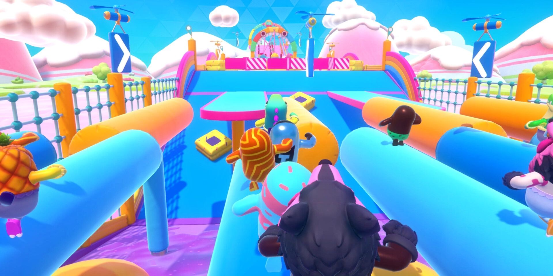 A screenshot showing a match in Fall Guys: Ultimate Knockout