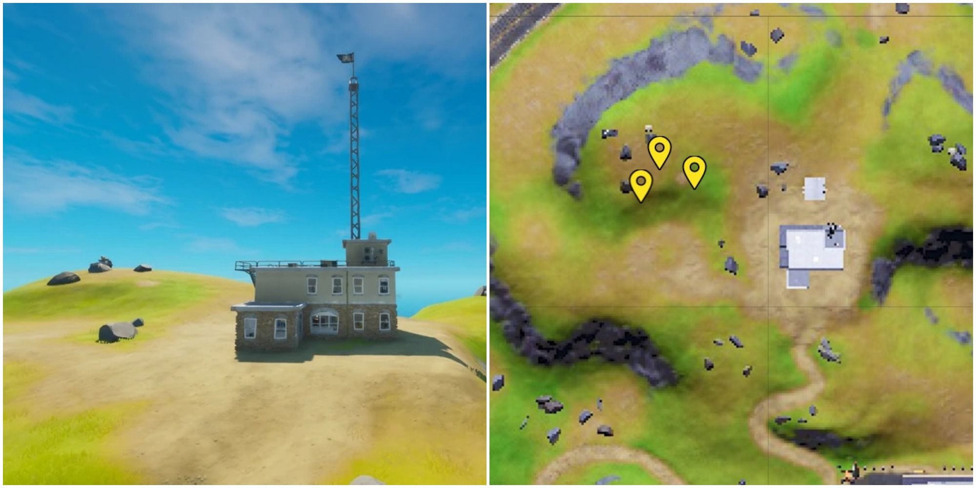 all fn radio sapling locations in fortnite