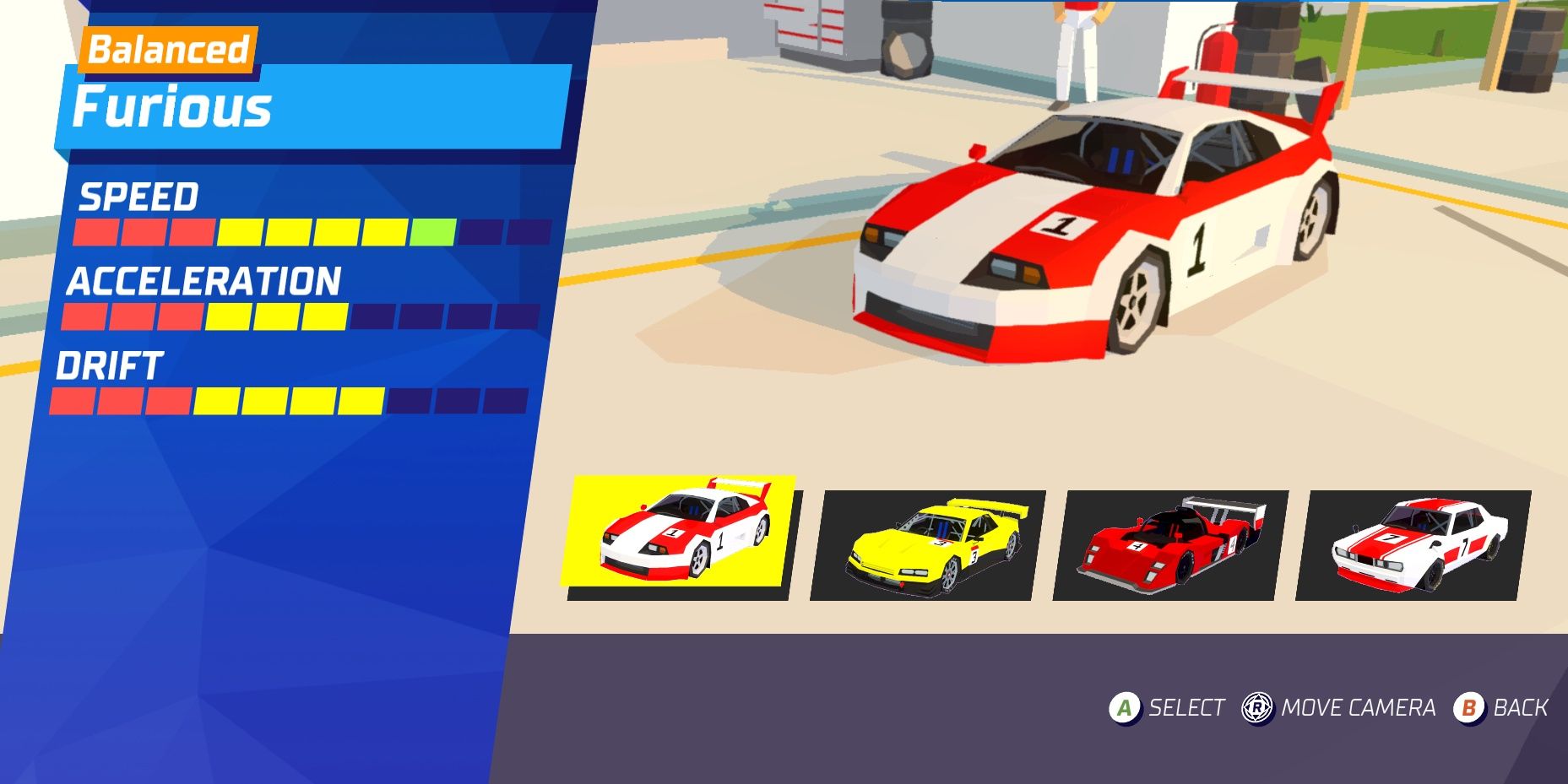 furious - hotshot racing car