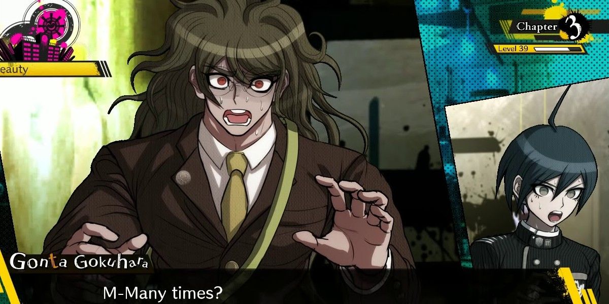 Gonta talking to Shuichi. 