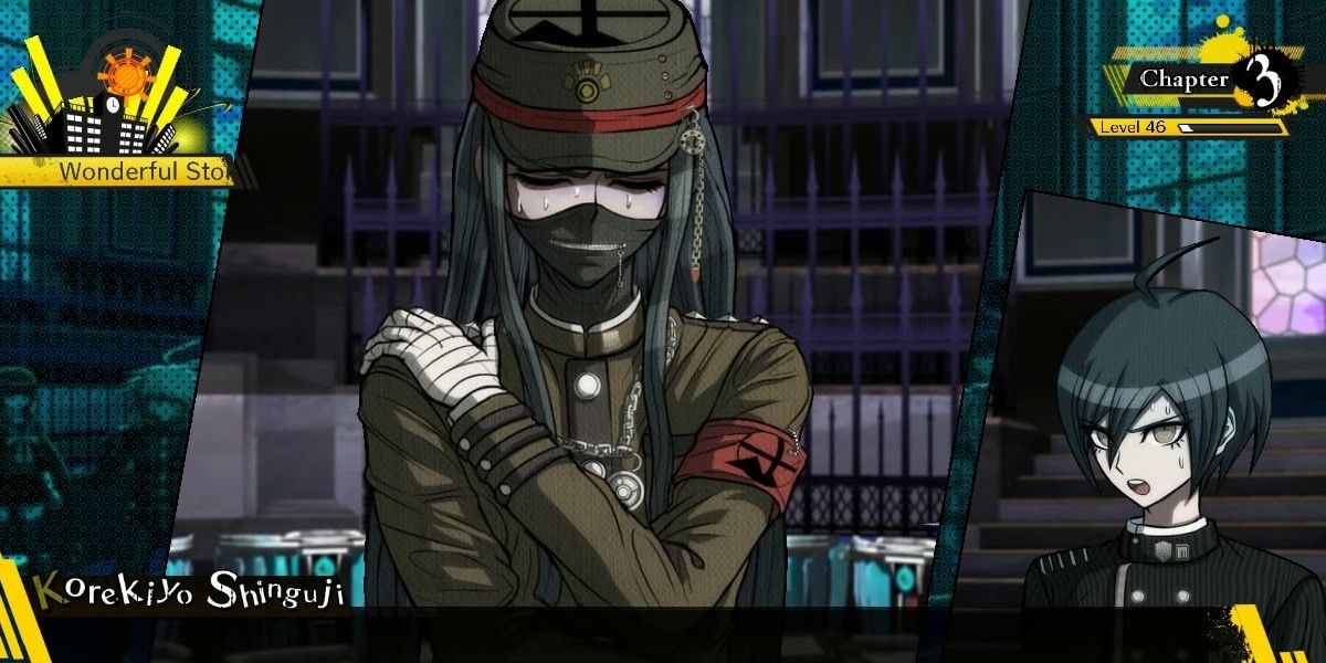 Korekiyo with Shuichi. 