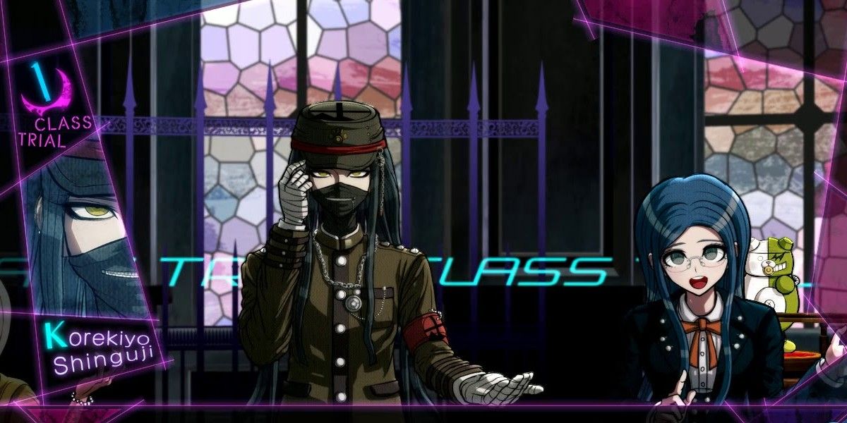 Korekiyo and Tsumugi in trial. 