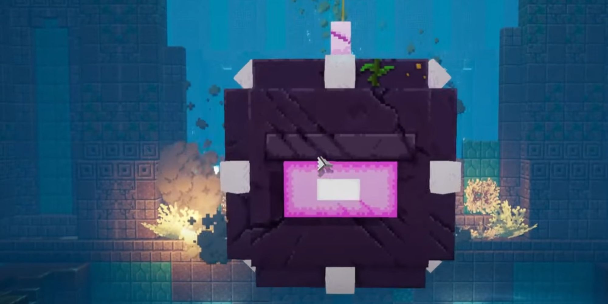 minecraft_dungeons_guardian_boss_cutscene_underwater