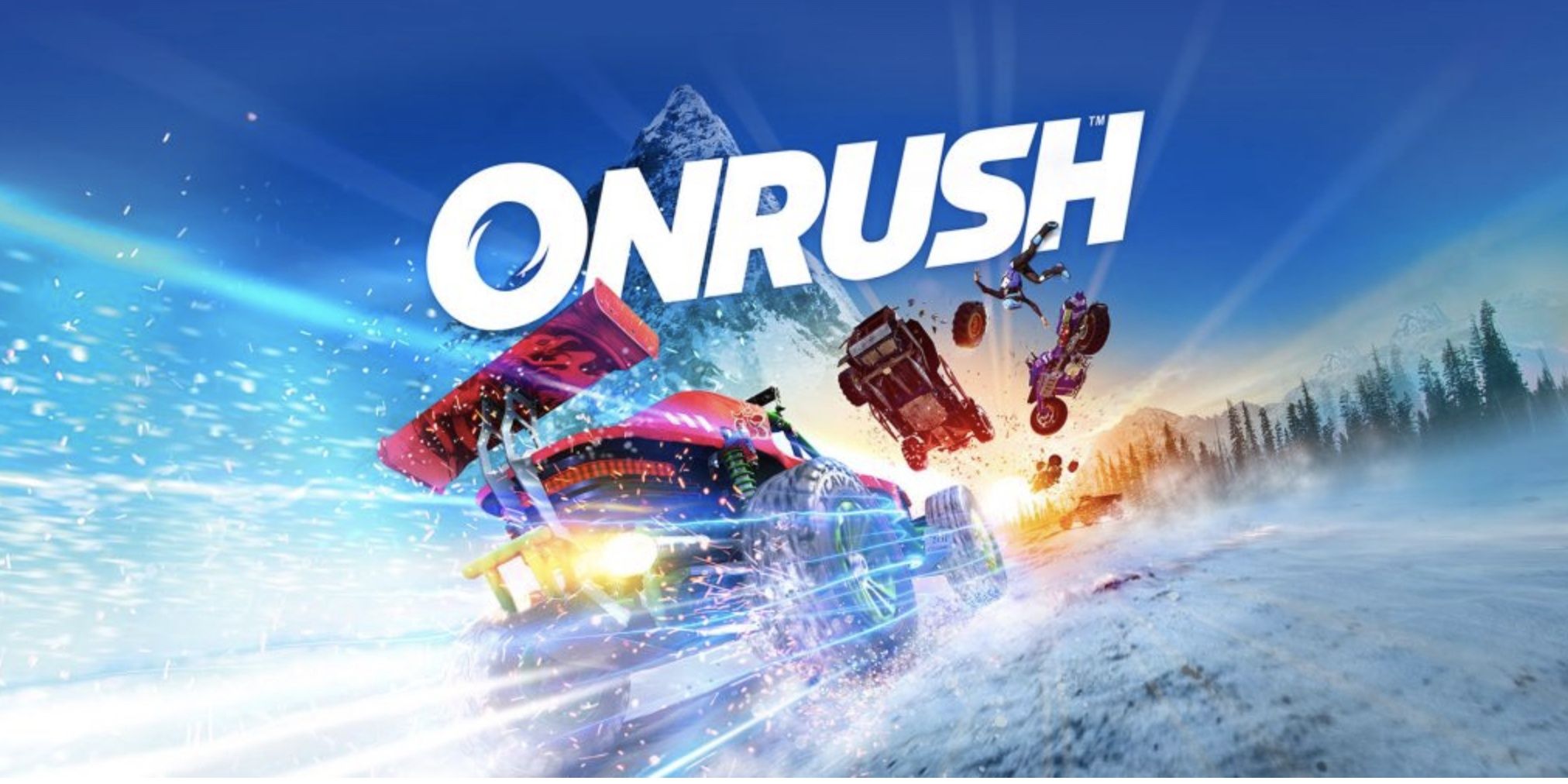 onrush main art vehicles racing