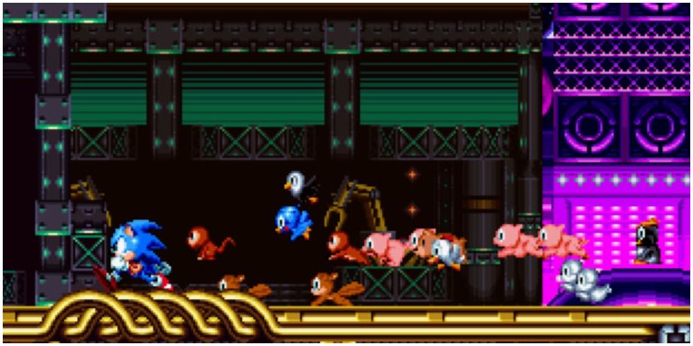 Sonic Mania - Better Animals mod