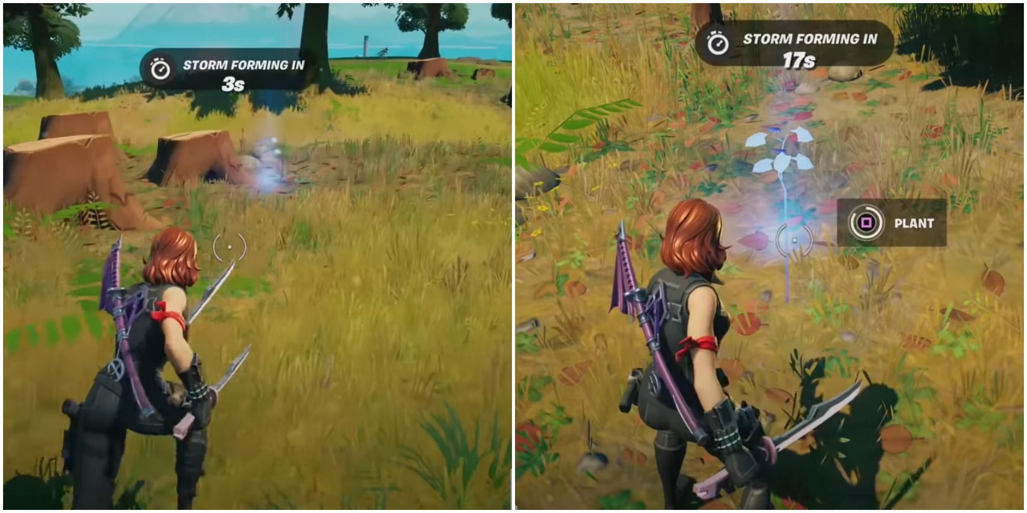 how to plant sapling in fortnite
