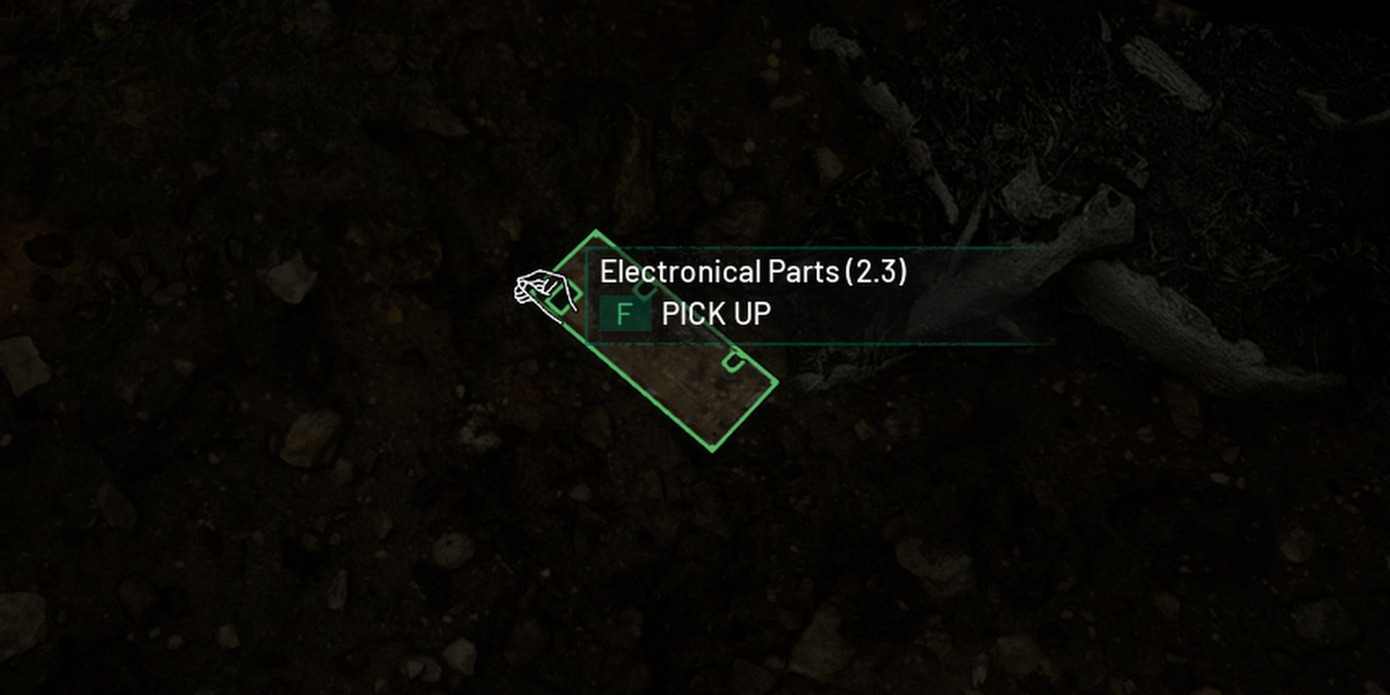 Chernobylite: Electronic Parts Item Highlighted And Found In Wasteland