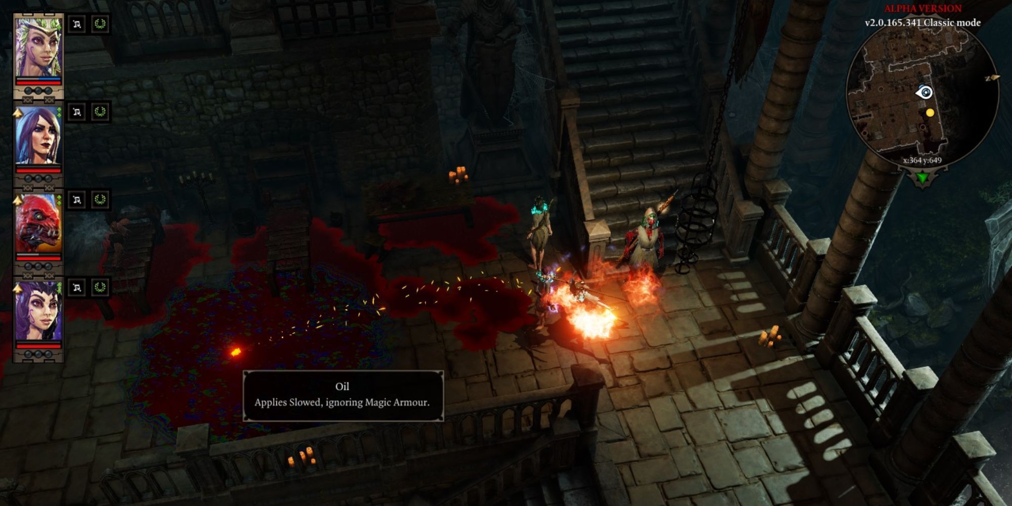 searing daggers skill in dos 2