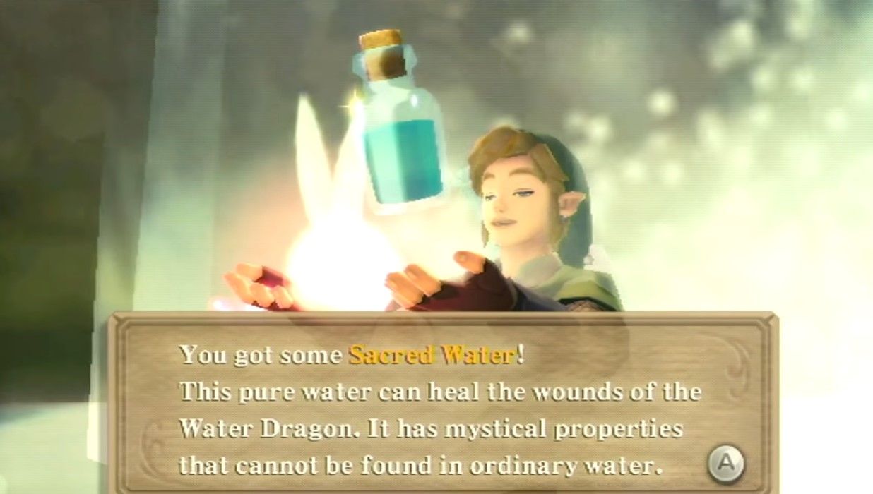 skyward sword hd water dragon sacred faron woods (1)