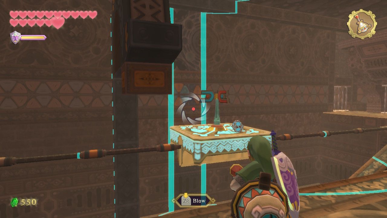skyward sword hd zelda sky keep dungeon walkthrough (18)