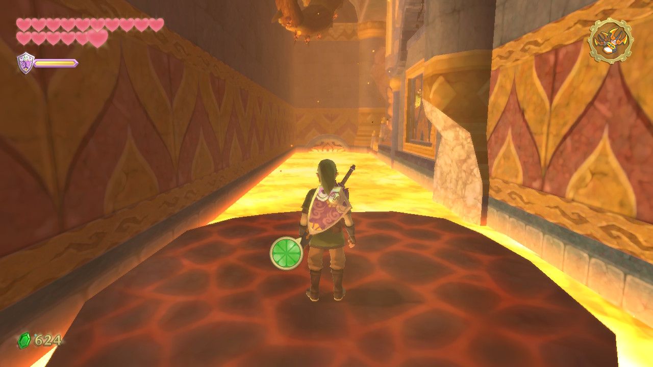 skyward sword hd zelda sky keep dungeon walkthrough (44)