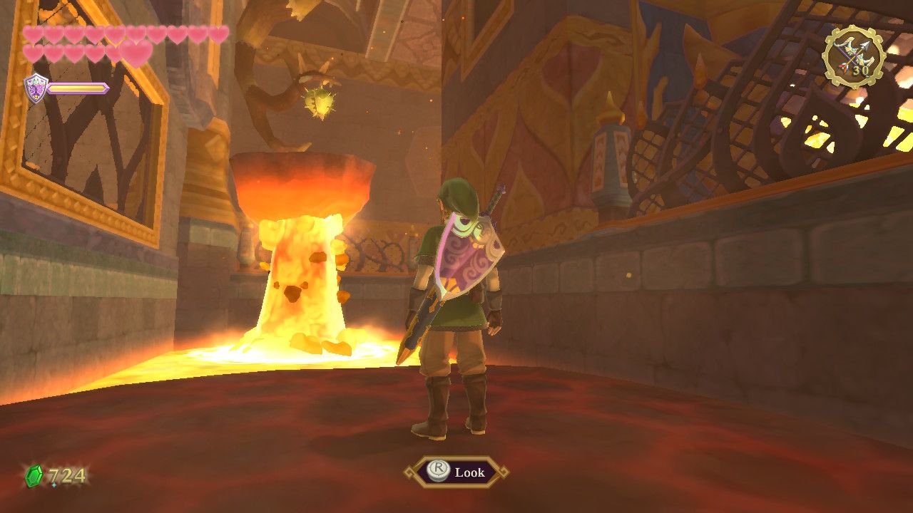 skyward sword hd zelda sky keep dungeon walkthrough (47)
