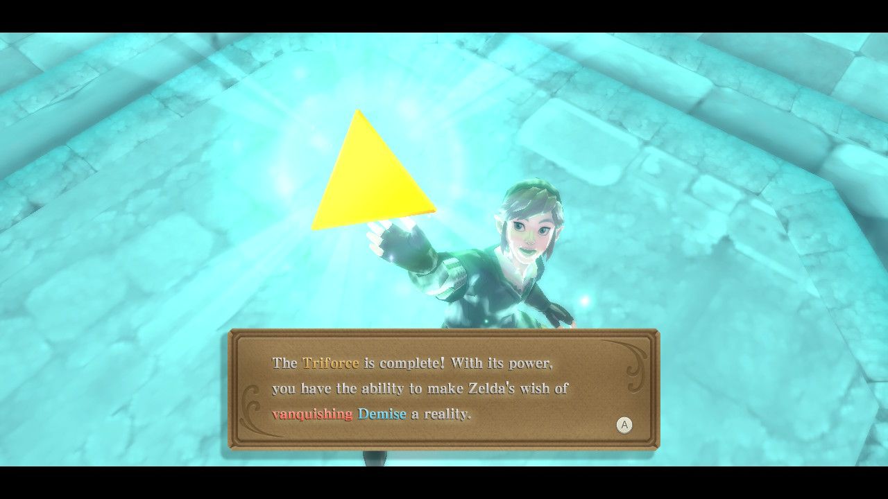 skyward sword hd zelda sky keep dungeon walkthrough (50)