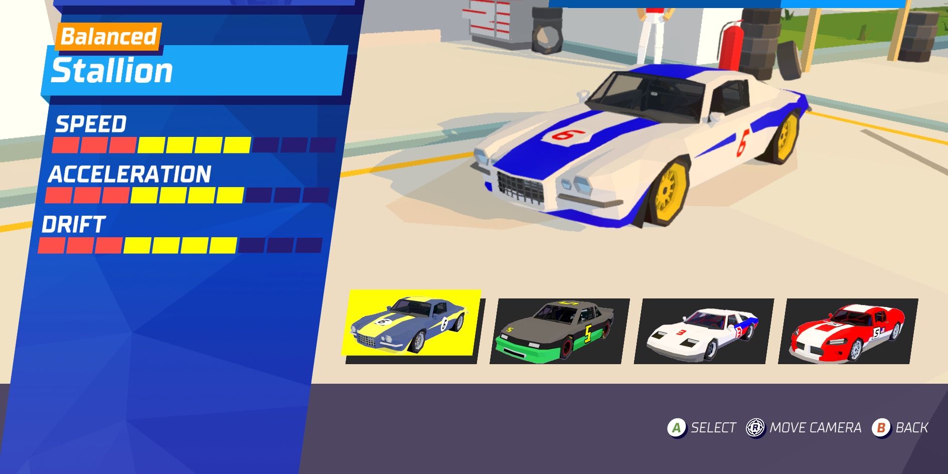 stallion - hotshot racing car Cropped