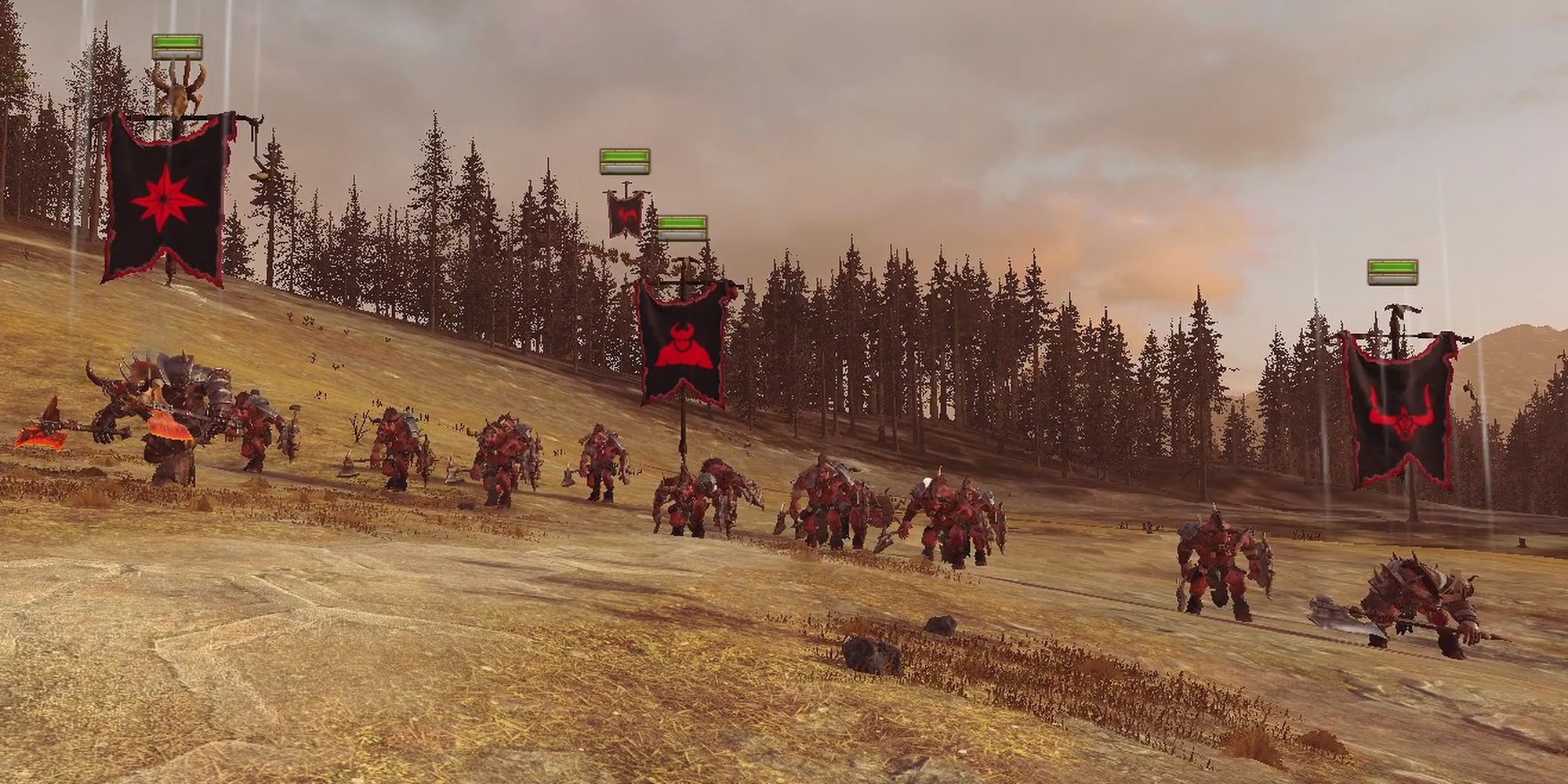 Total War: Warhammer 2 Taurox, Minotaurs And Doom Bull In Grouping