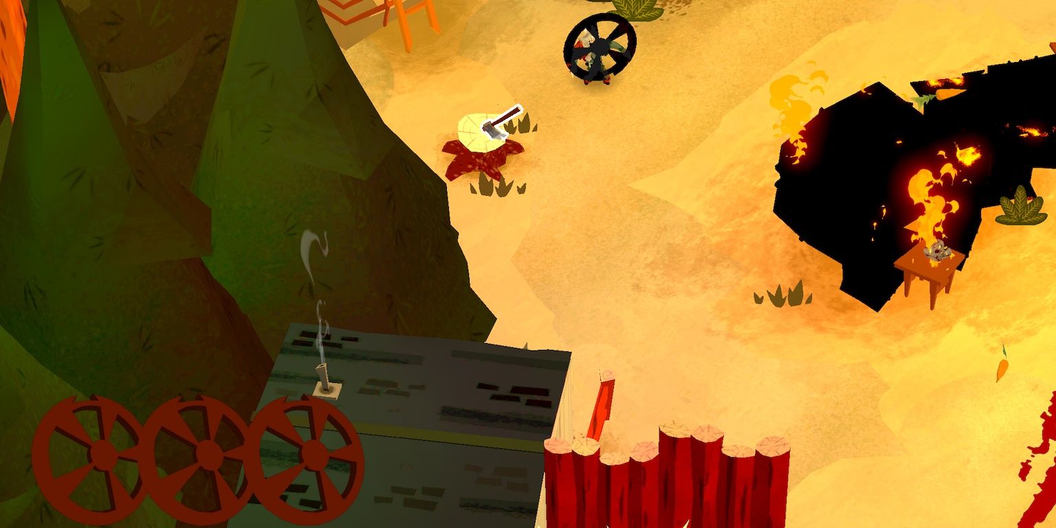 wagon wheel in bloodroots 
