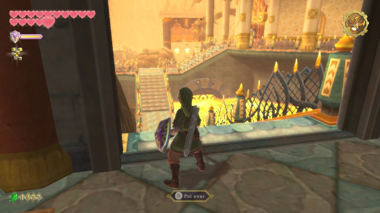 zelda skyward sword fire sandctuary walkthrough hd (2)
