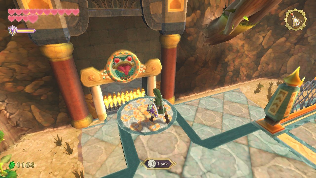 zelda skyward sword fire sandctuary walkthrough hd (21)