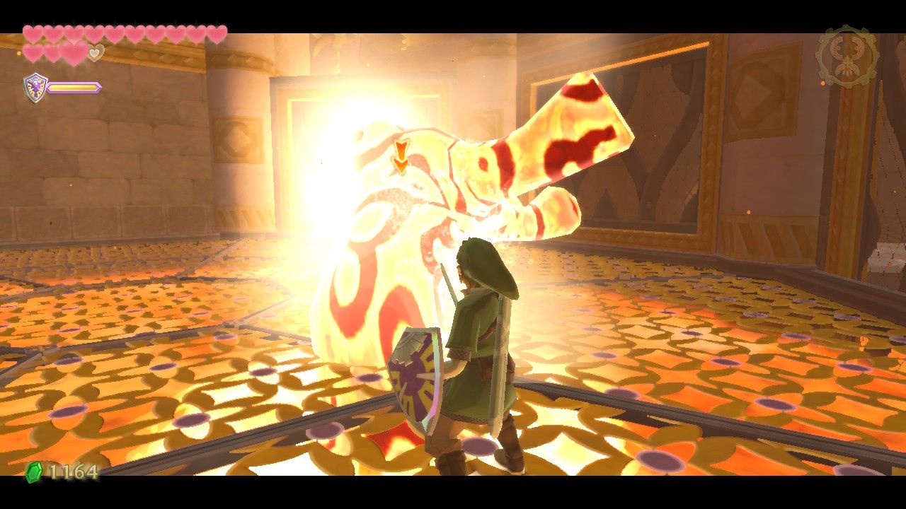 zelda skyward sword fire sandctuary walkthrough hd (24)