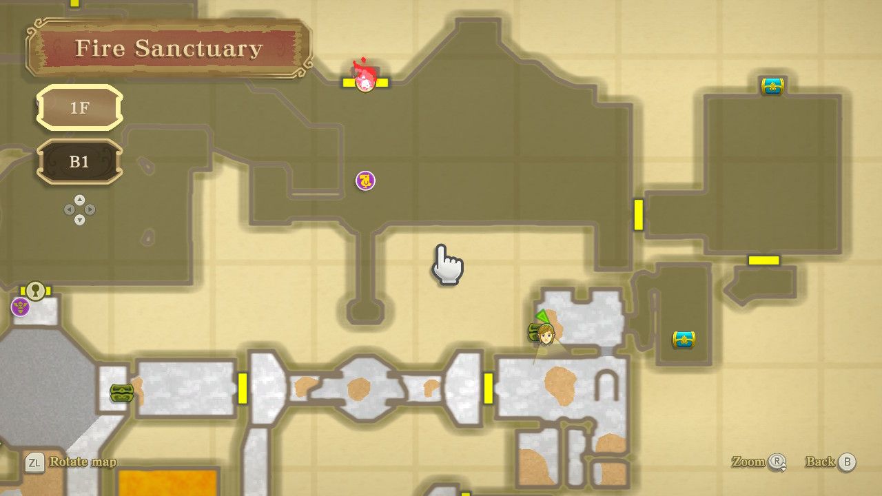 zelda skyward sword fire sandctuary walkthrough hd (35)