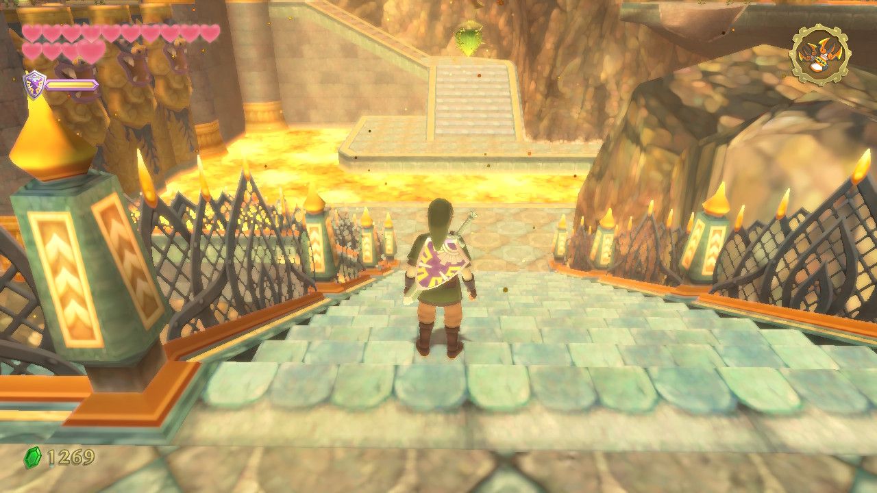 zelda skyward sword fire sandctuary walkthrough hd (40)