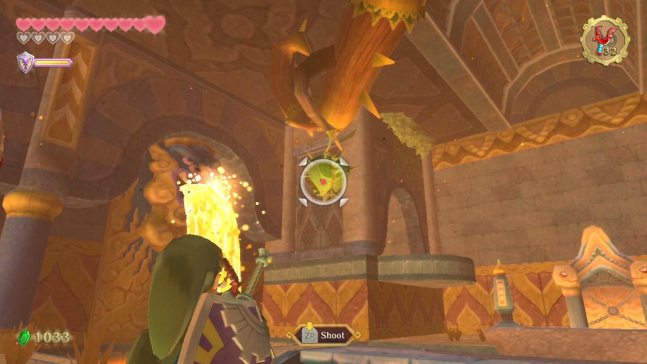 zelda skyward sword fire sandctuary walkthrough hd (5)