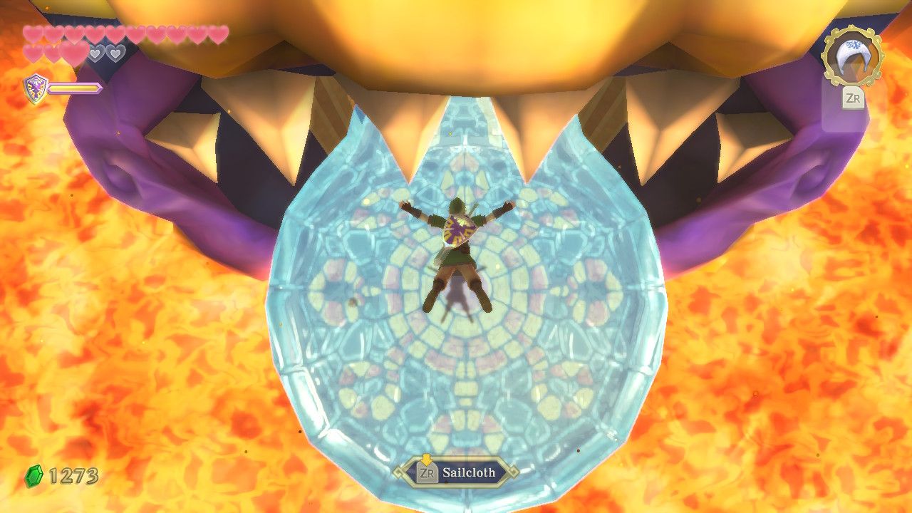 zelda skyward sword fire sandctuary walkthrough hd (52)