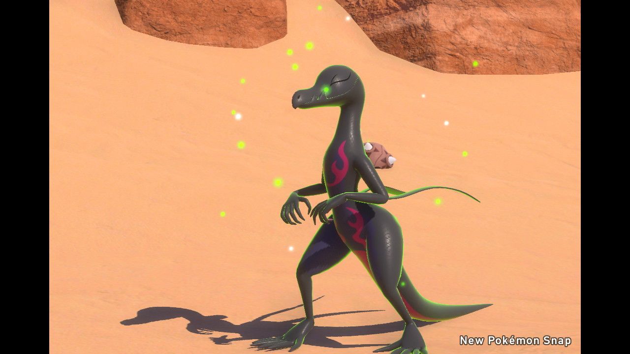 new pokemon snap barren badlands all pokemon