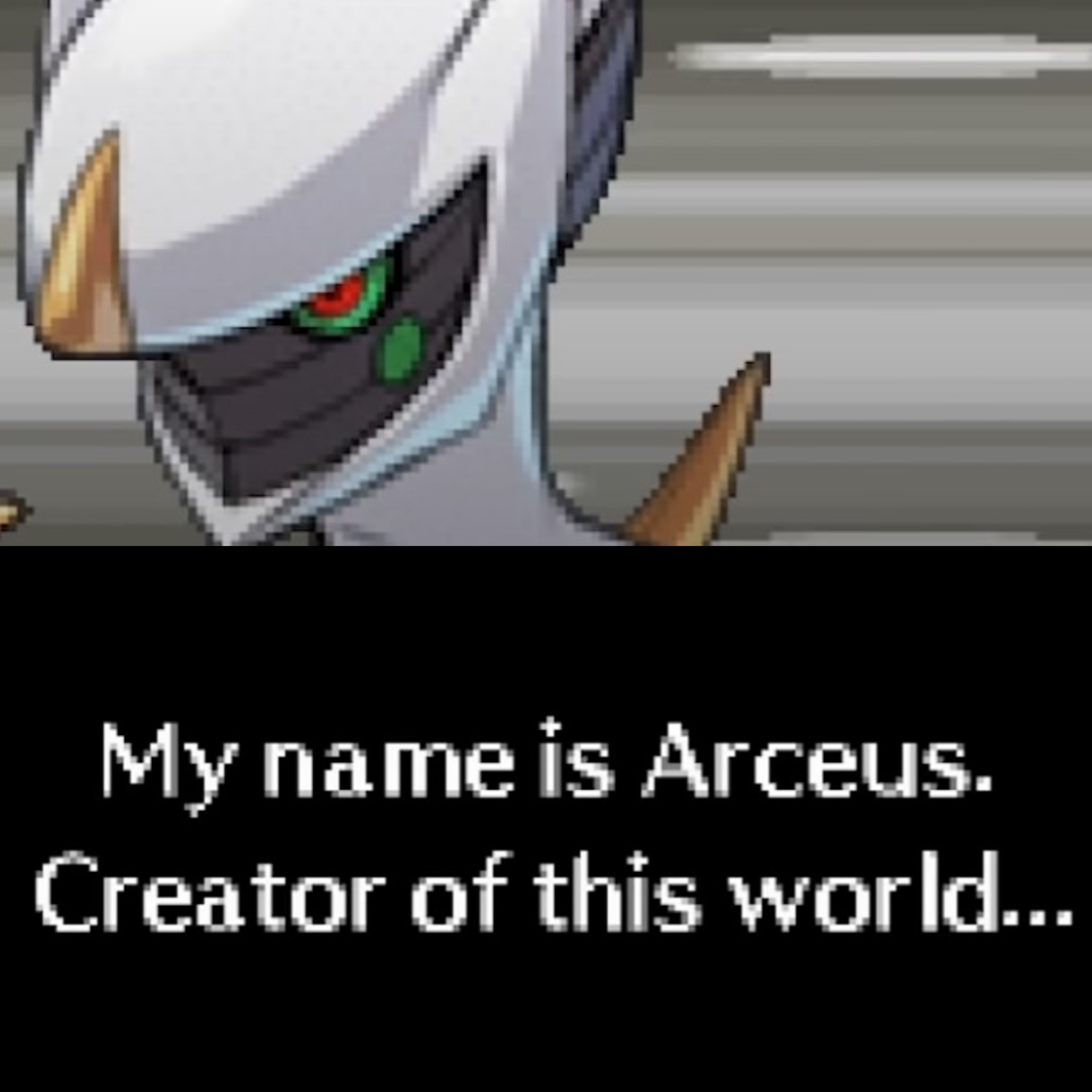 Arceus in Pokemon Conquest