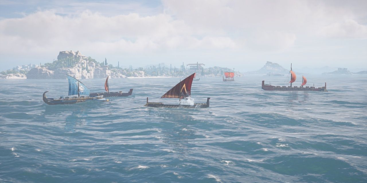 AC Odyssey Different Ship Sizes