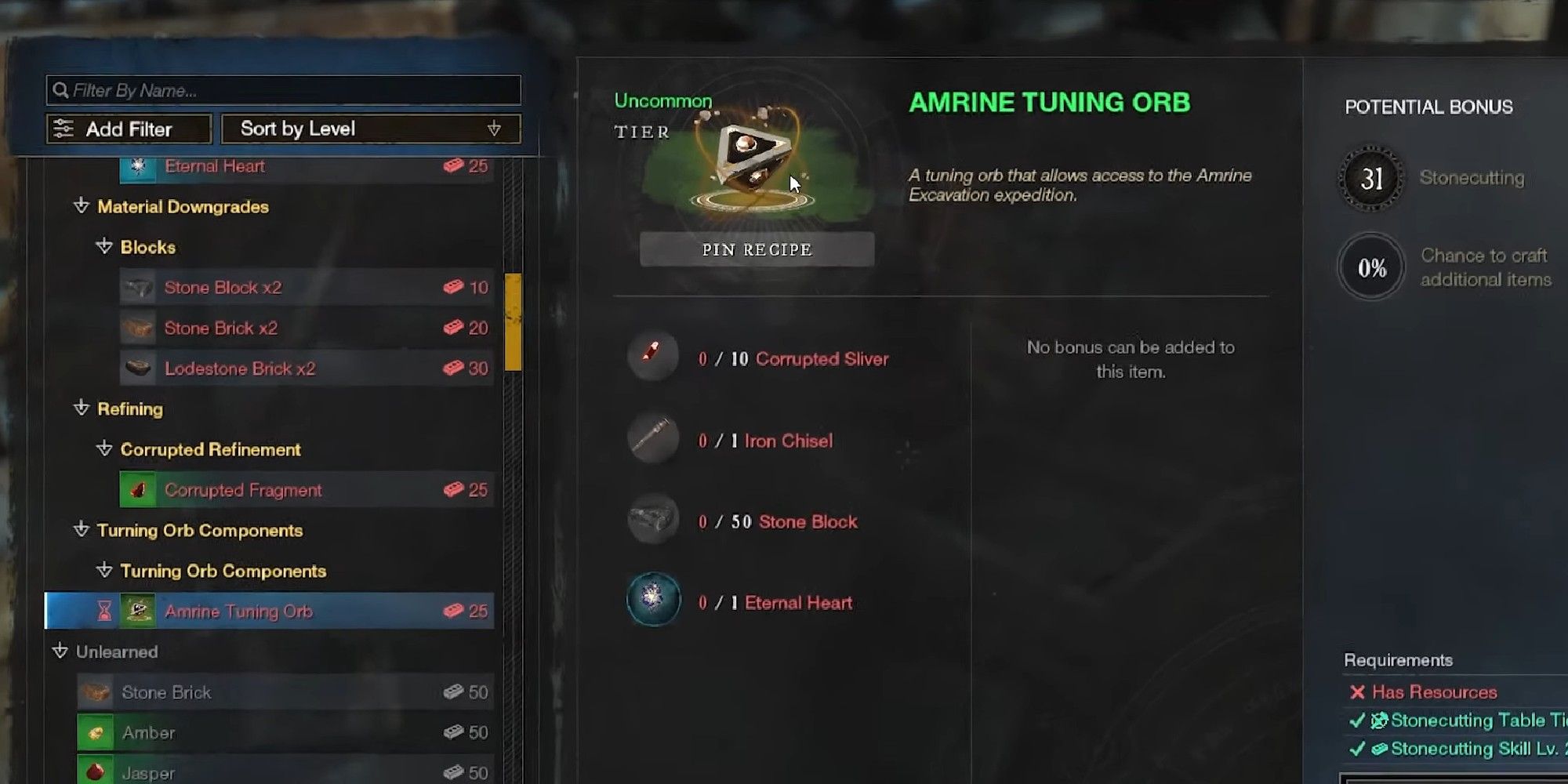 Amrine Tuning Orb