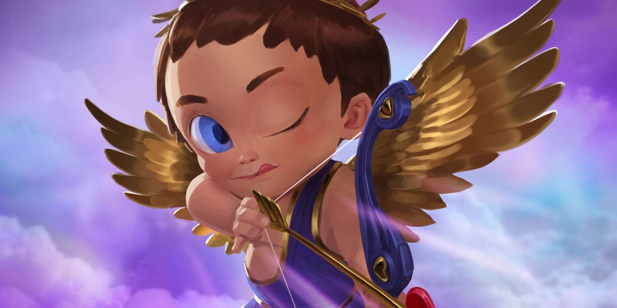 Cupid Smite Aiming Bow