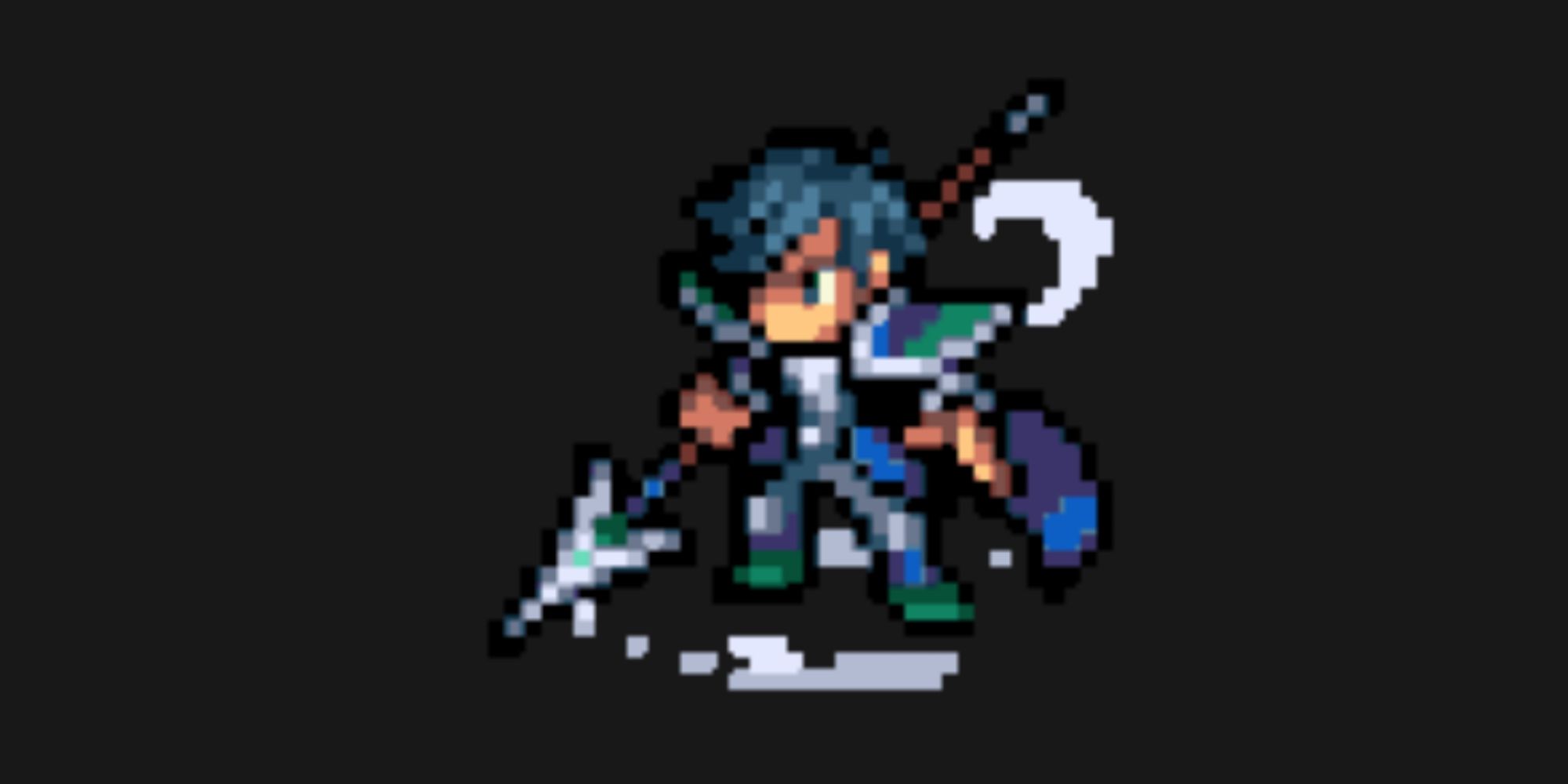 The Tier 3 Adept class - Windrunner from the Dark Deity S-RPG game