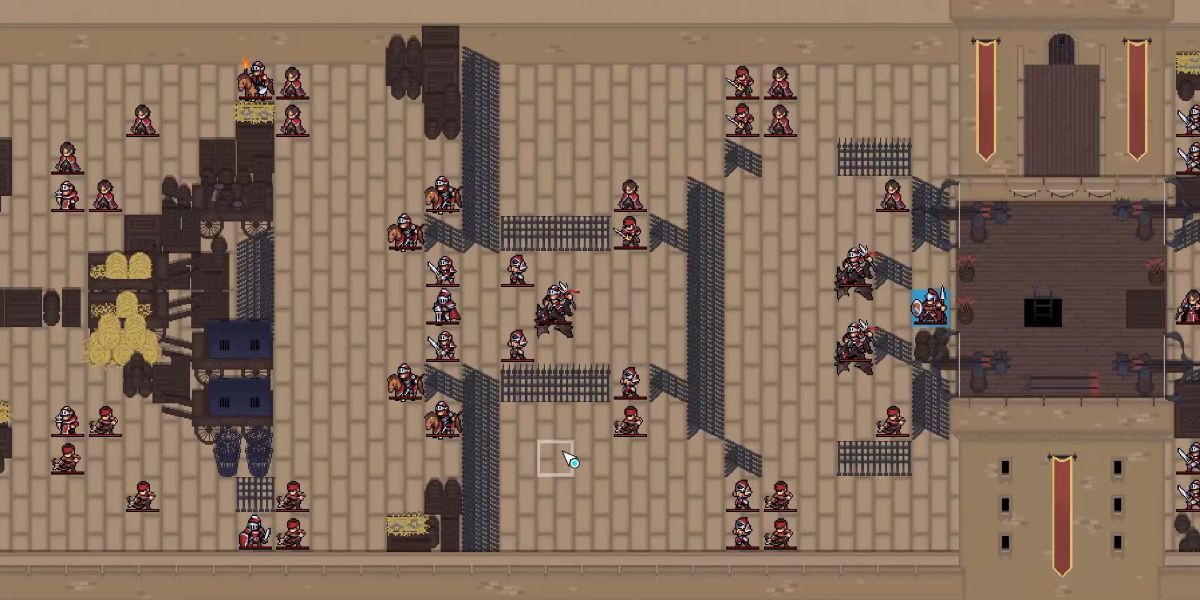 Dark Deity Battle Screen