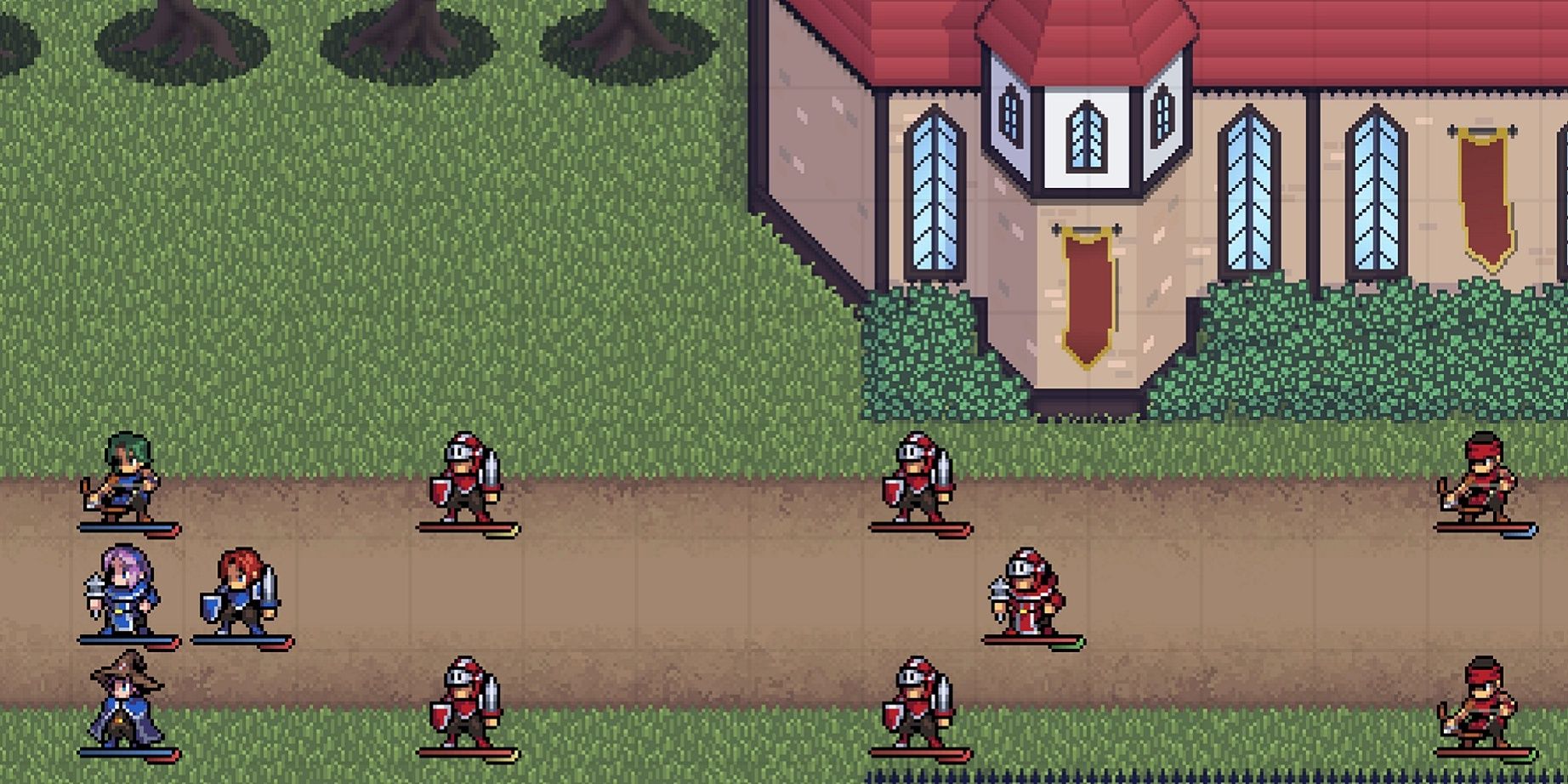 Dark Deity Village Battle 