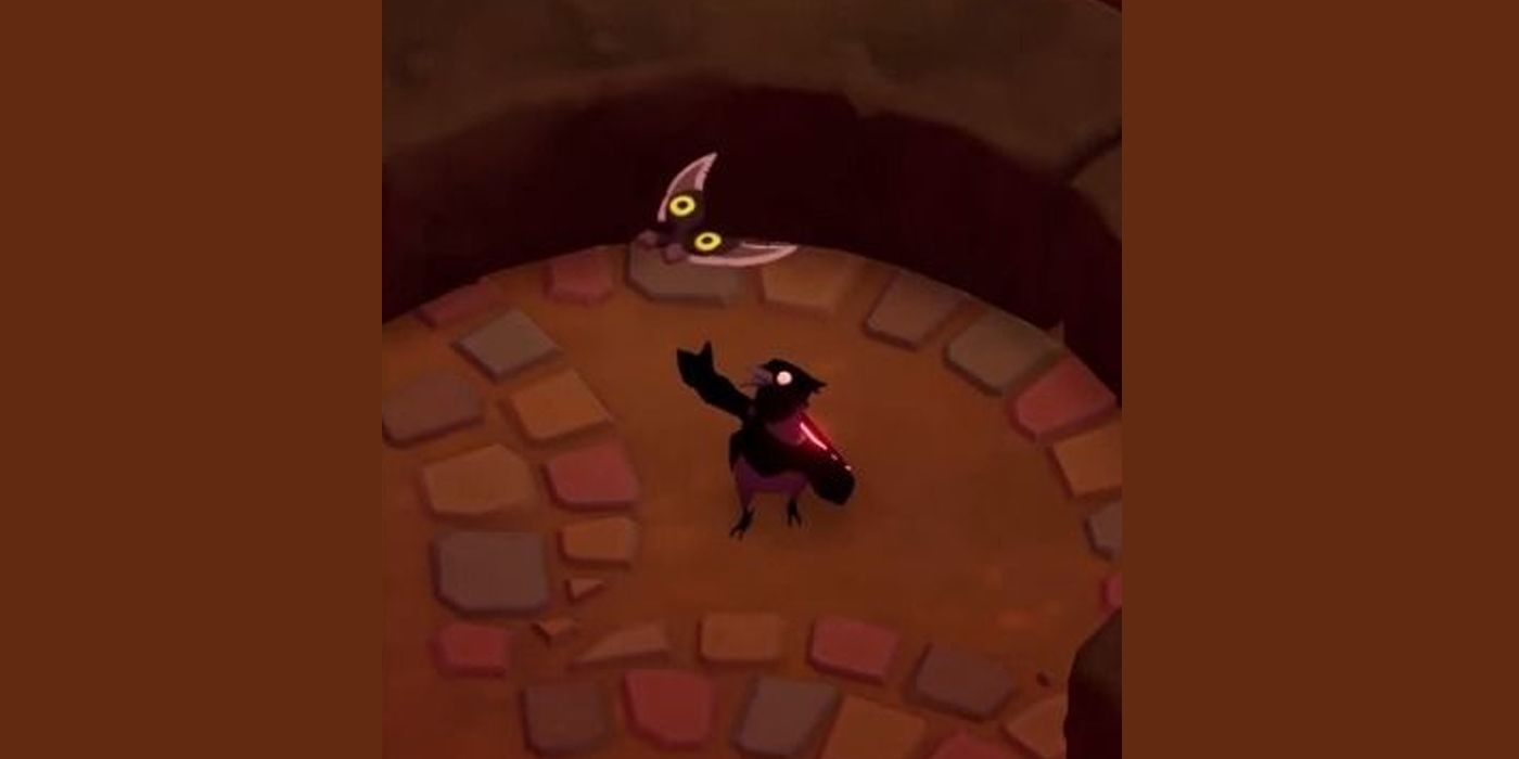 crow obtaining the daggers