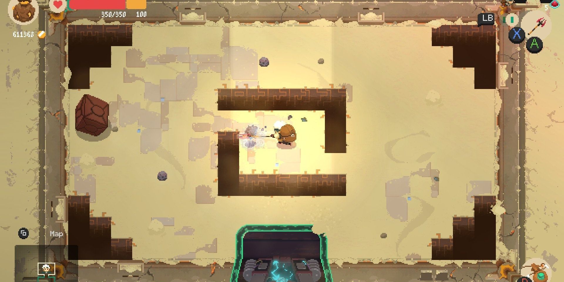 Will in the desert dungeon