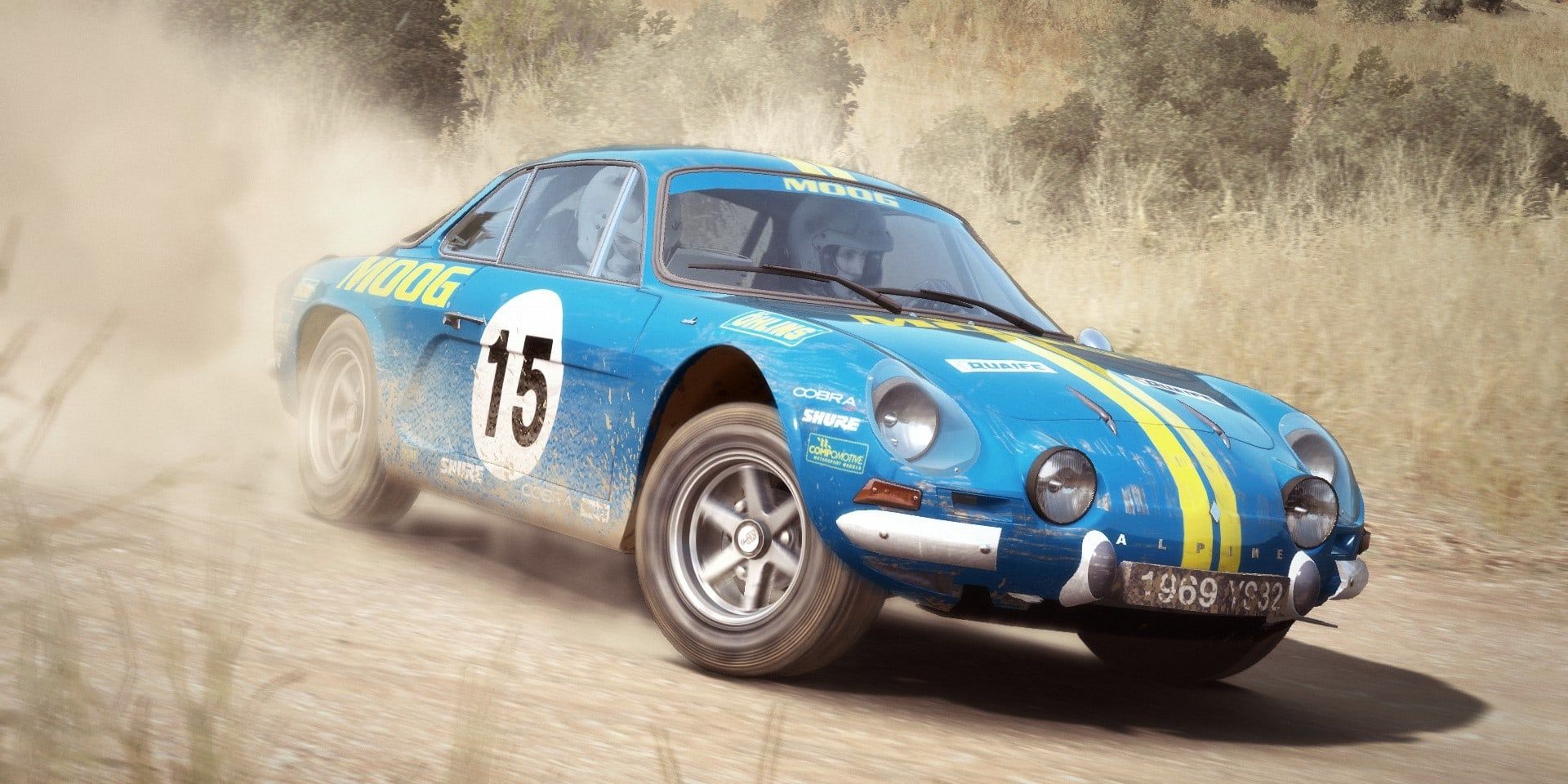 Renault Alpine A110 in Dirt Rally