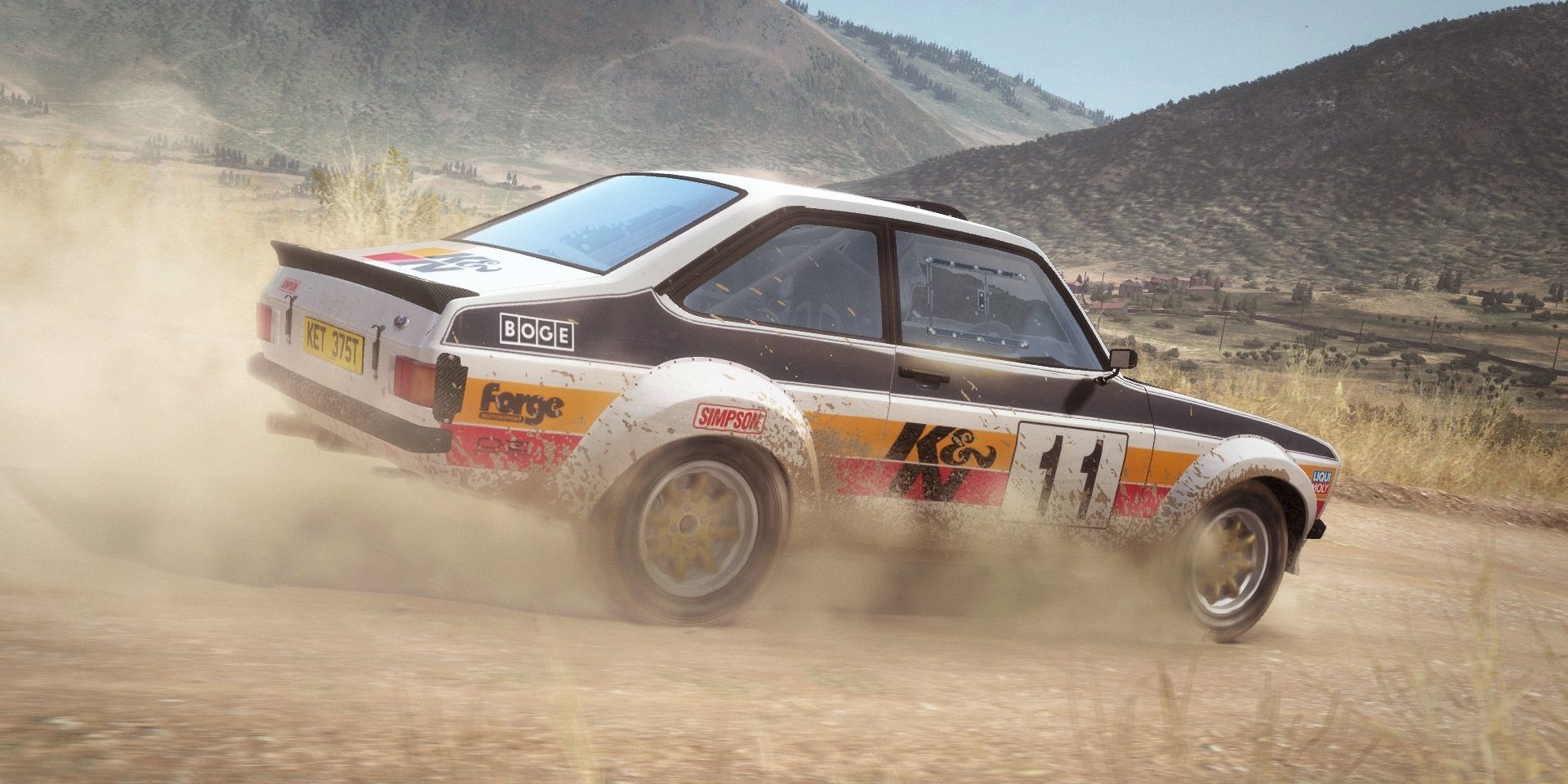 Ford Escort MK II in Dirt Rally