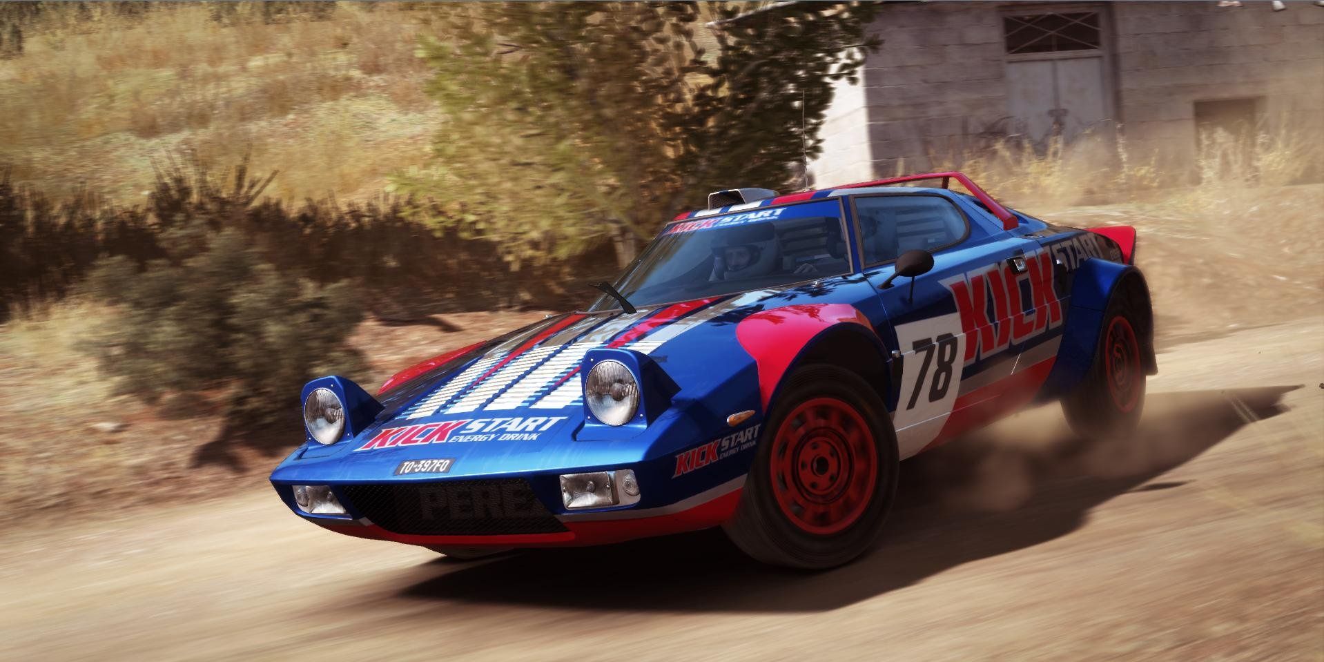 Lancia Stratos in Dirt Rally