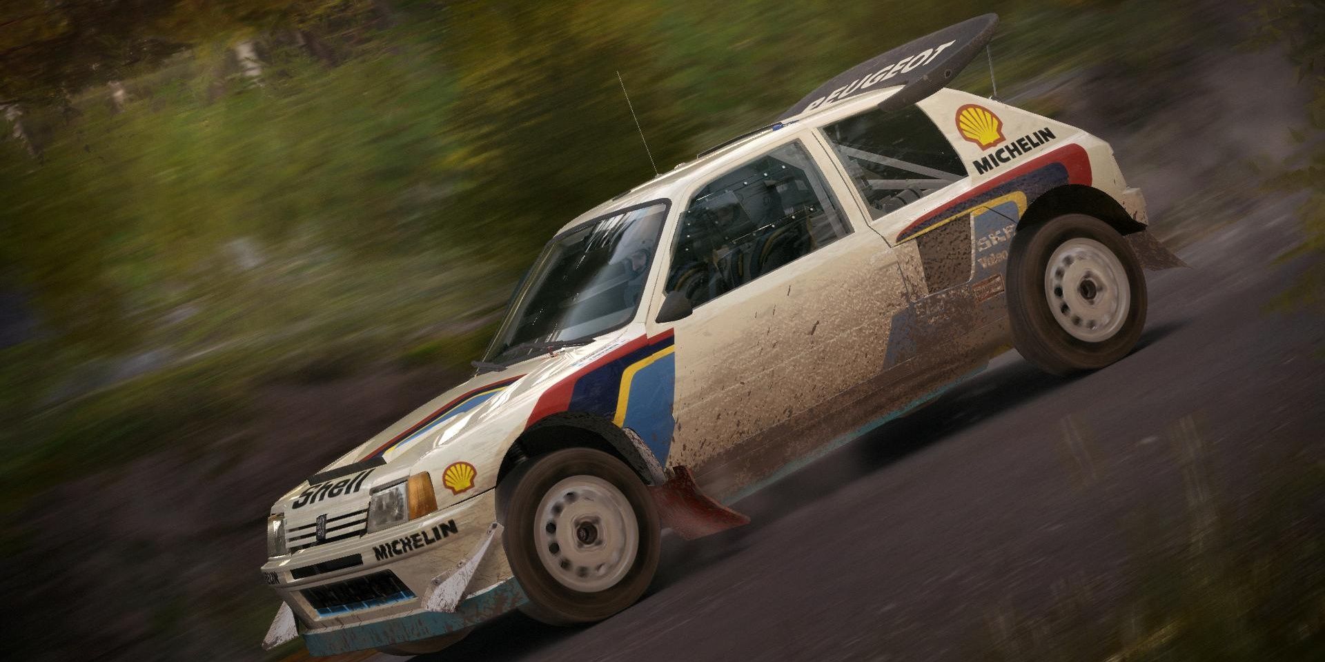Peugeot 205 T16 Evo 2 in Dirt Rally