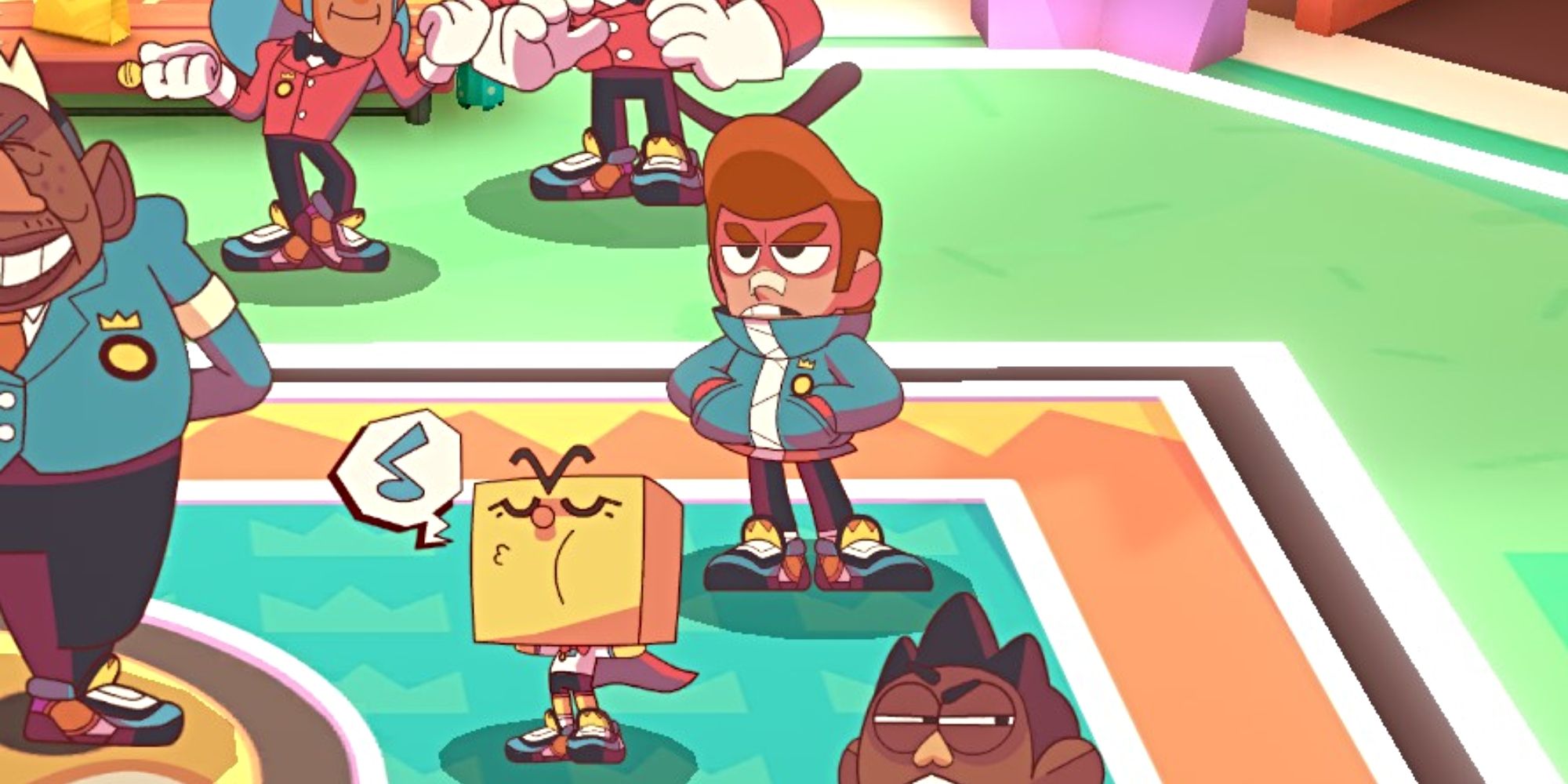 Dodgeball Academia Cubo and kyabo