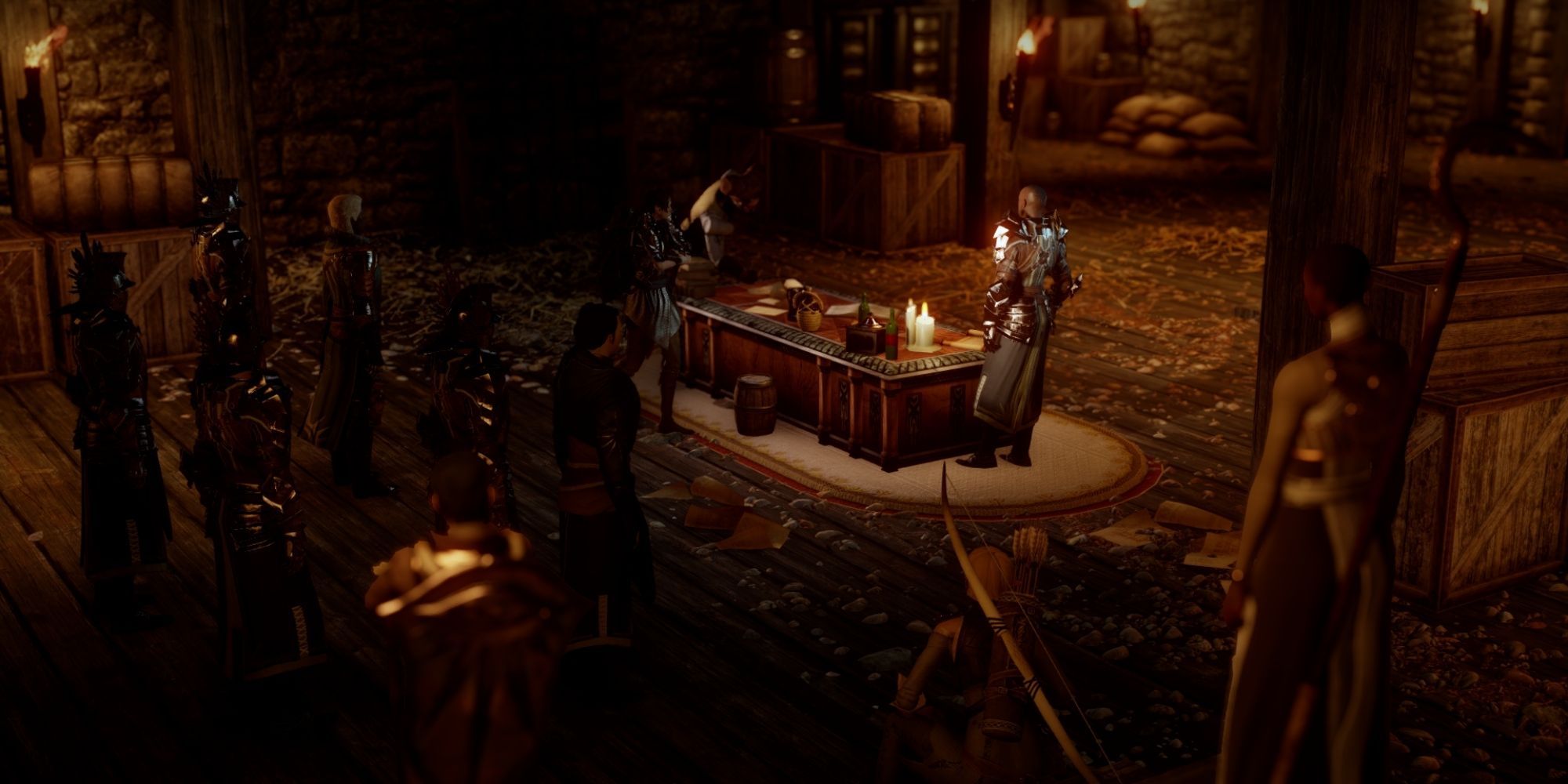 Dragon Age Inquisition - meeting Dunam during Champions of the Just